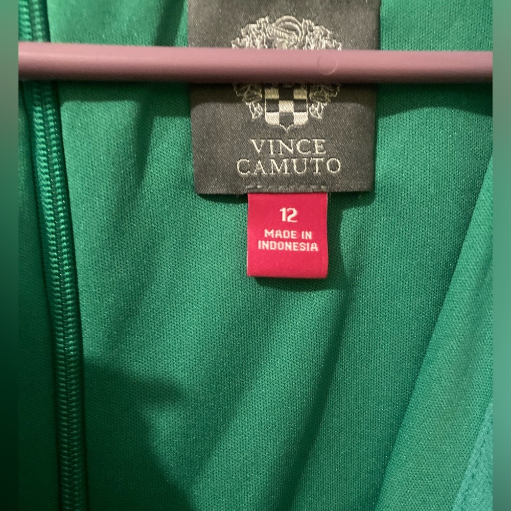 Green and pink floral tank midi dress. - Picture 2 of 5